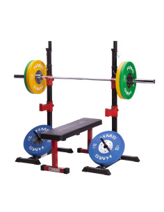 STÄNDER FÜR LANGHANTEL VERSTELLBAR HMS