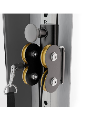 KRAFTSTATION MIT GEWICHTSBLOCK UND PNEUMATISCHEM WIDERSTAND COMMERCIAL HMS