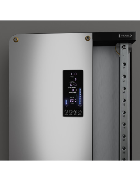 KRAFTSTATION MIT GEWICHTSBLOCK UND PNEUMATISCHEM WIDERSTAND COMMERCIAL HMS