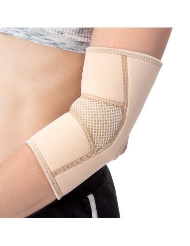 BEIGE GRÖßE M ELLENBOGENBANDAGE HMS