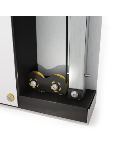 KRAFTSTATION MIT GEWICHTSBLOCK UND PNEUMATISCHEM WIDERSTAND COMMERCIAL HMS