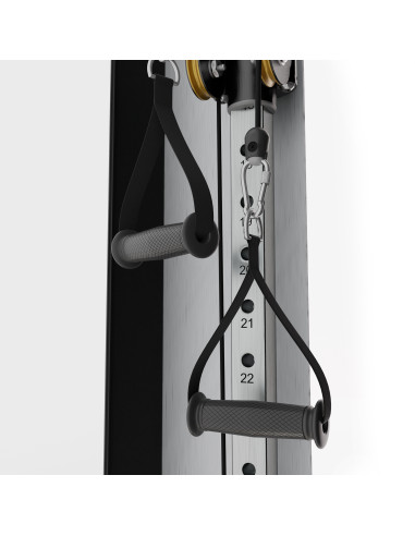 KRAFTSTATION MIT GEWICHTSBLOCK UND PNEUMATISCHEM WIDERSTAND COMMERCIAL HMS