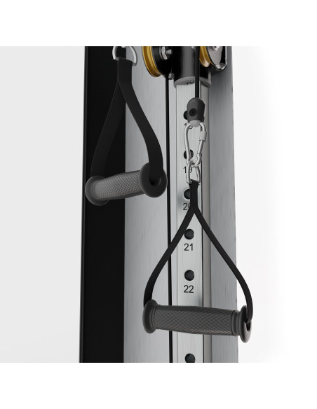 KRAFTSTATION MIT GEWICHTSBLOCK UND PNEUMATISCHEM WIDERSTAND COMMERCIAL HMS