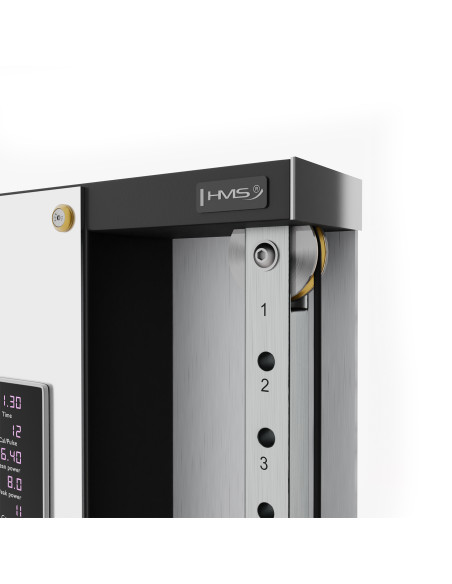 KRAFTSTATION MIT GEWICHTSBLOCK UND PNEUMATISCHEM WIDERSTAND COMMERCIAL HMS