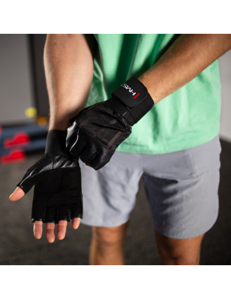 BLACK GRÖßE S TRAININGSHANDSCHUHE HMS