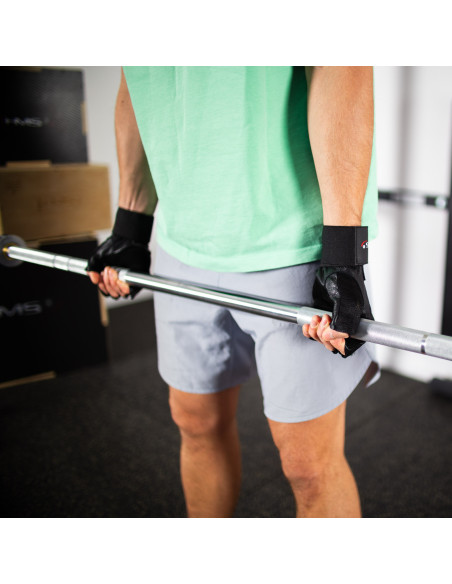 BLACK GRÖßE L TRAININGSHANDSCHUHE HMS