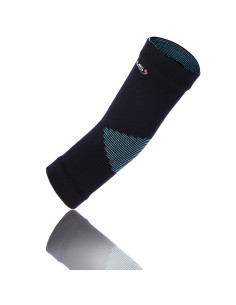 TÜRKISFARBIG-SCHWARZ GRÖßE XL ELLENBOGENBANDAGE HMS